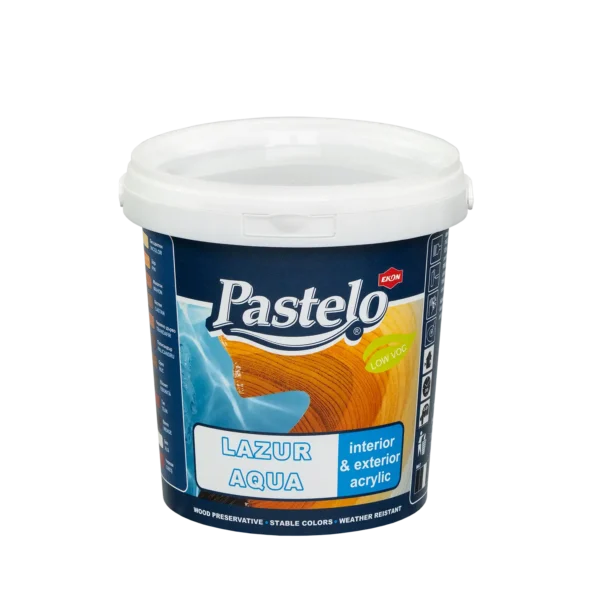 PASTELO Лазурен лак, водоразредим